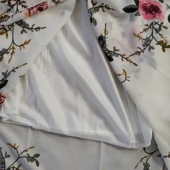 SALE⚡AMAZING WHITE  BOHO FLORAL MAXI - Picture 5 of 8